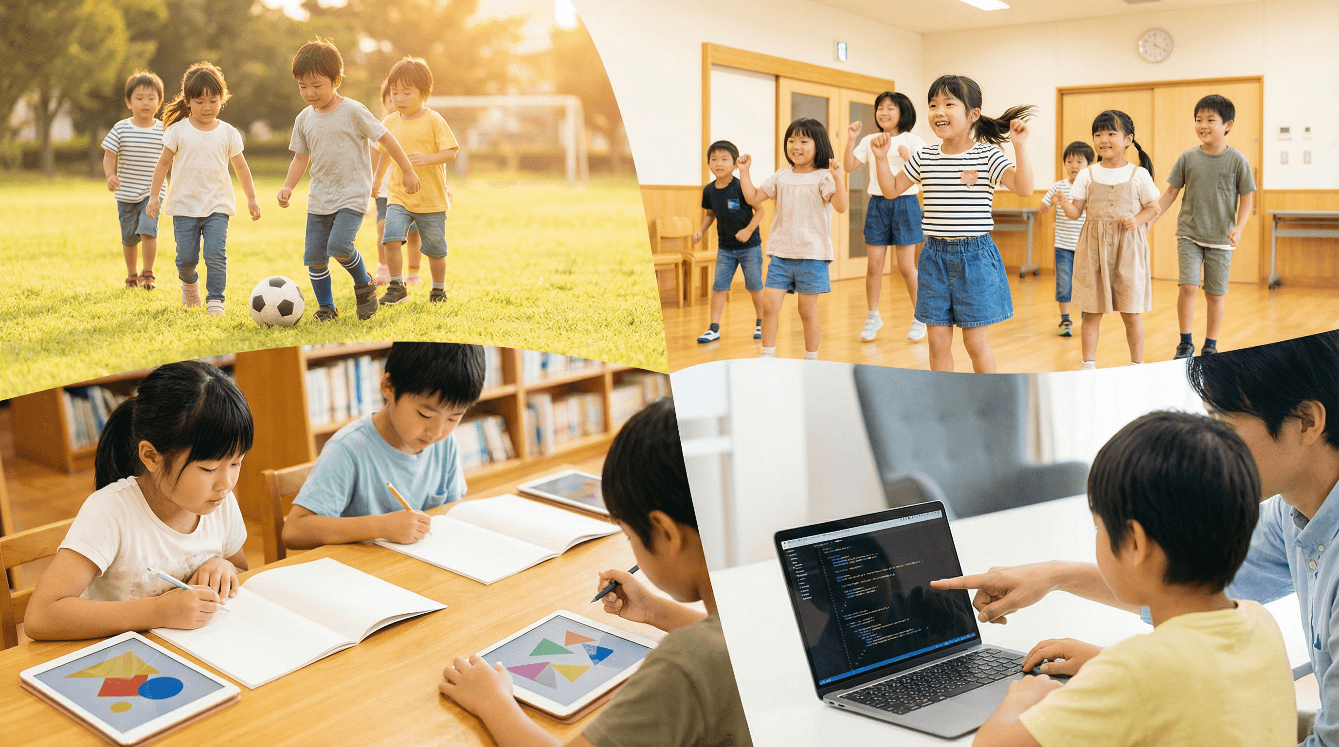 LIG ACADEMYで笑顔の子どもたち